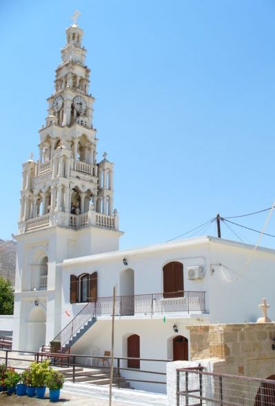 Church of Aghios Archangelos on the Greek island of Rhodes