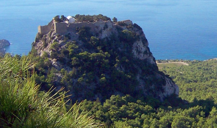 Monolithos on the Greek island of Rhodes