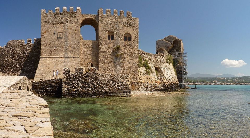 Fortress at Methoni in the Peloponnese of Greece