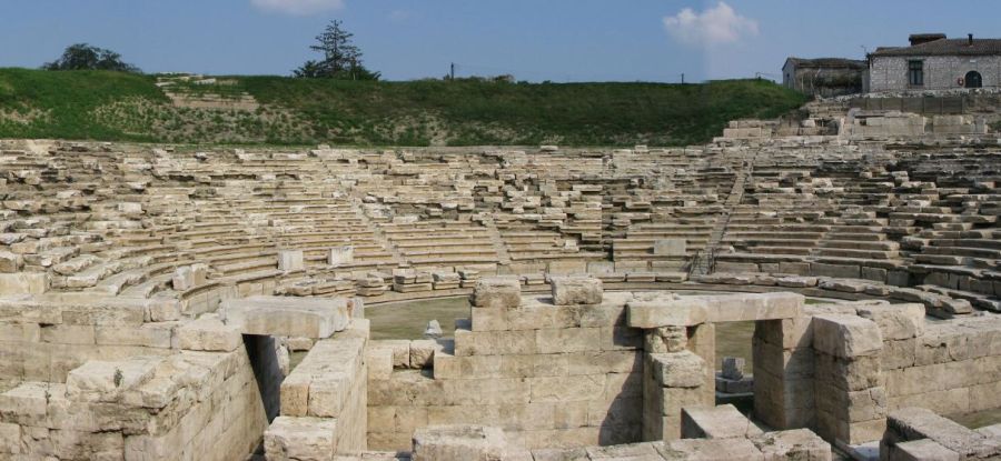 Ancient Amphitheatre in Larissa