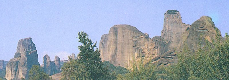 The Meteora in Northern Greece