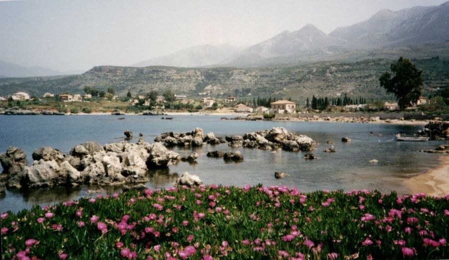 Stoufa Village in Outer Mani