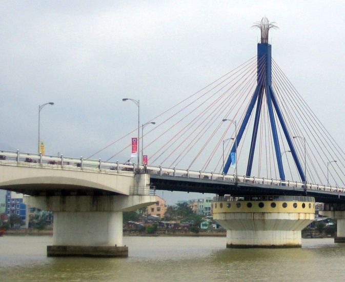 Bridge over Han River in Danang