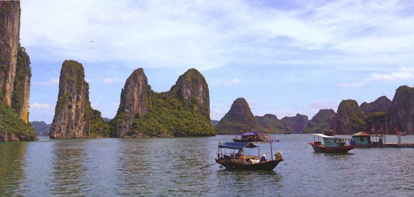 Halong Bay in Northern Vietnam