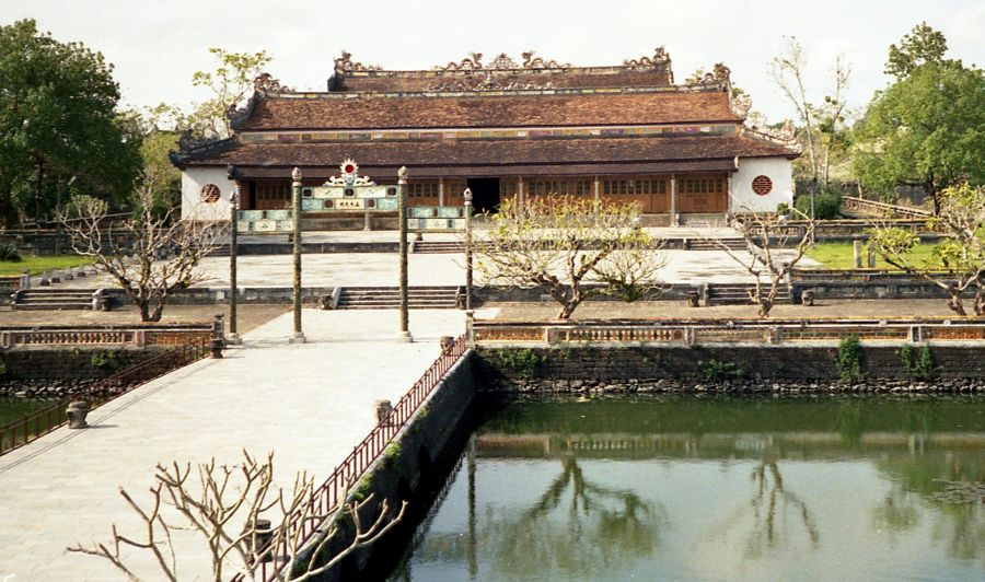 Thai Hoa Palace in the Citadel in Hue