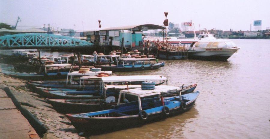 Ferry Boats on the Saigon River
