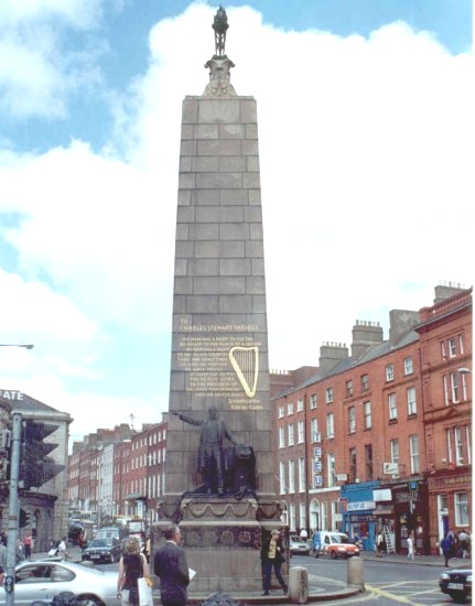 Parnell Monument in Dublin