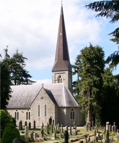 St.Patrick's Church in Enniskerry in County Wicklow