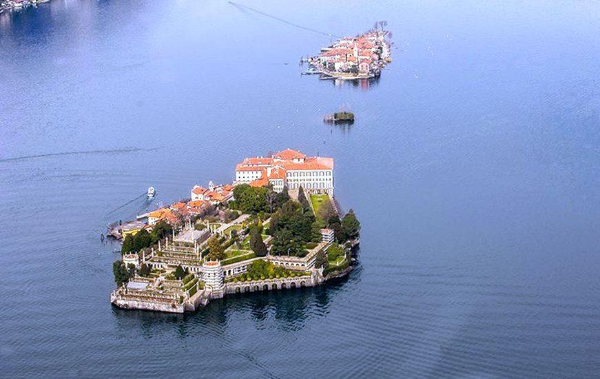 Isola Bella in Lake Maggiore in Italy