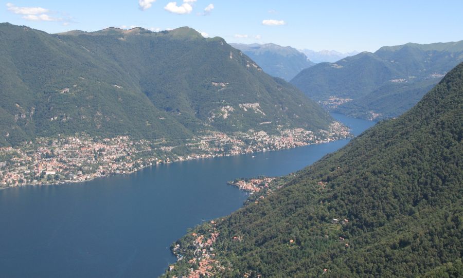 Lake Como in Northern Italy