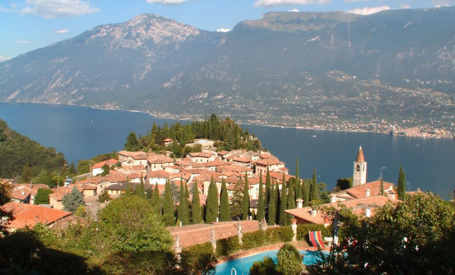 Tremosine on Lake Garda in Italy