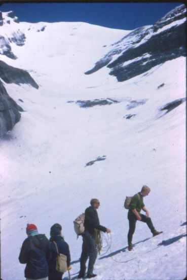 Ascent of the Balmhorn