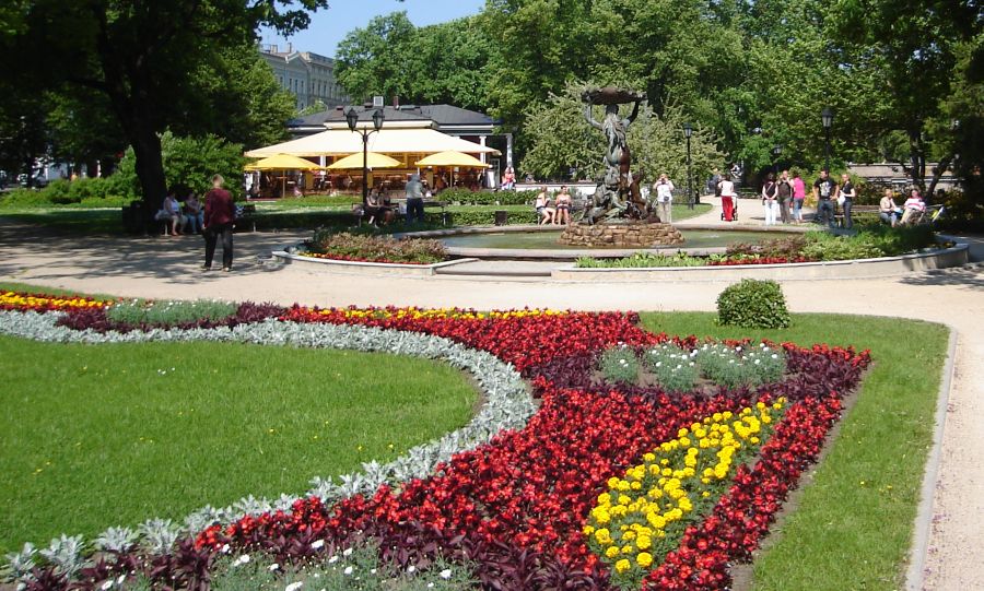 City Centre Park in Riga
