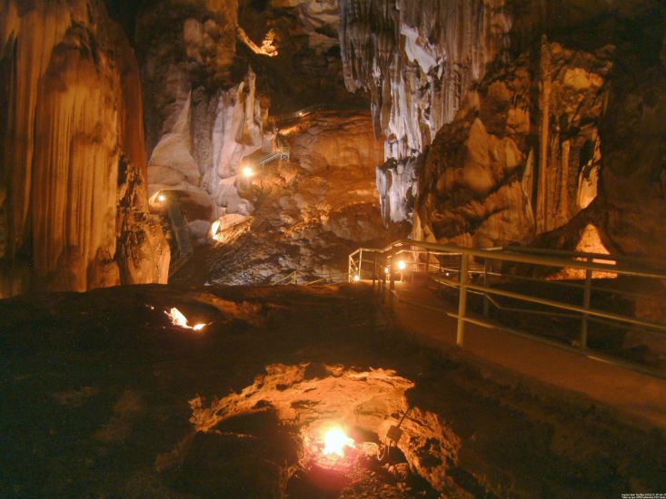Limestone caves at Ipoh