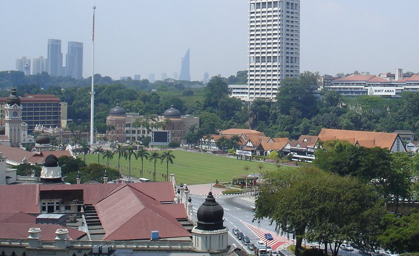 Merdeka Square, the Padang, in Kuala Lumpur
