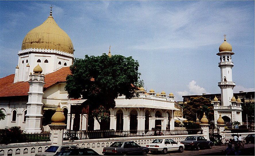 Kapitan Kling Mosque ( Masjid Kapitan Keling ) in Georgetown on Pulau Penang