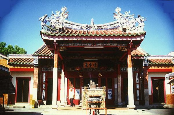 Chinese Kongsi Clan House in Georgetown on Pulau Penang