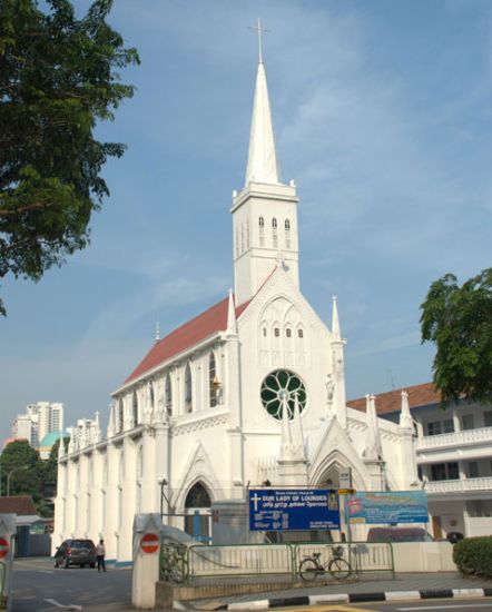 Our Lady of Lourdes Cathedral in Singapore