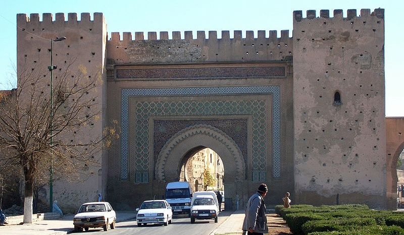 Bab El-Khemis Gate at Meknes