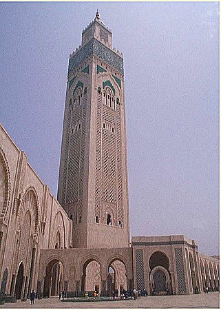 Mohamed V Mosque in Rabat - capital city of Morocco