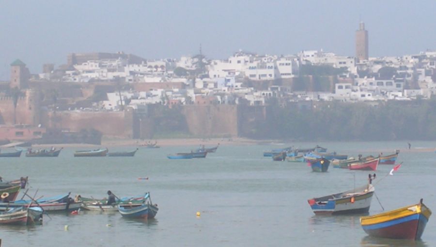 Seafront at Rabat in Morocco
