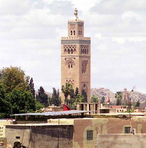 Hassan Tower in Rabat - capital city of Morocco
