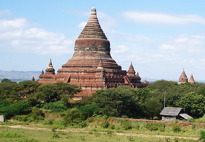 Mingalazedi Pagoda in Bagan in central Myanmar / Burma