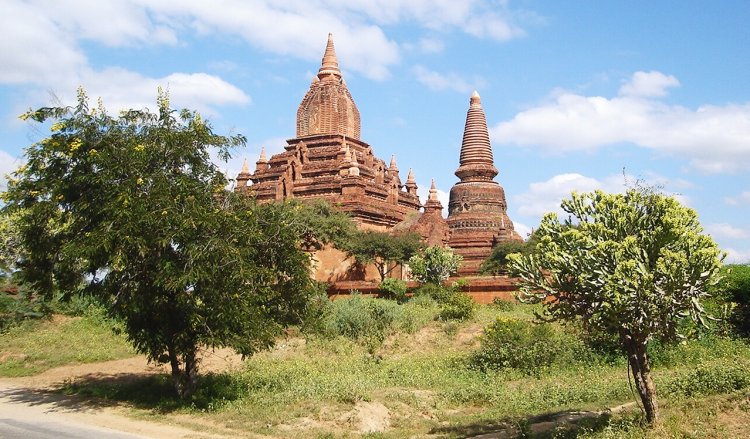 Seinnyet Nyima Paya in Bagan in central Myanmar / Burma