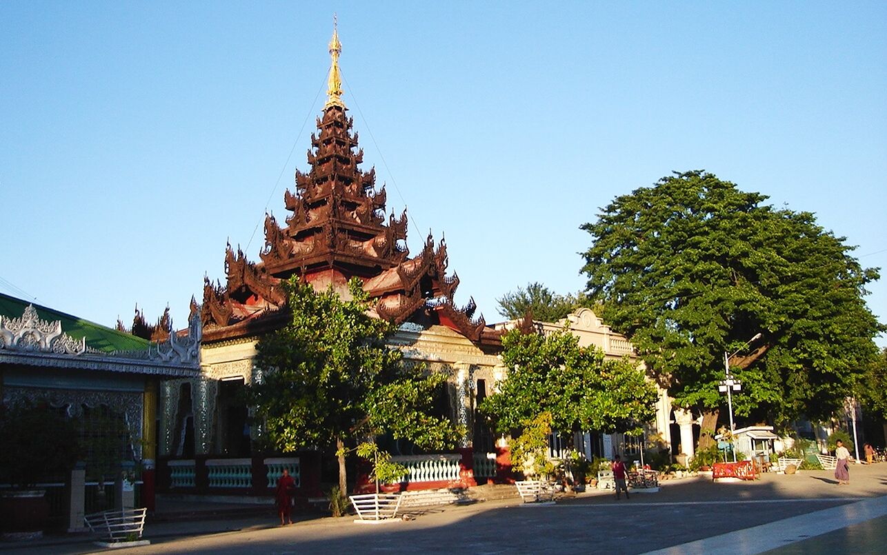 Eindawya Paya in Mandalay in northern Myanmar / Burma