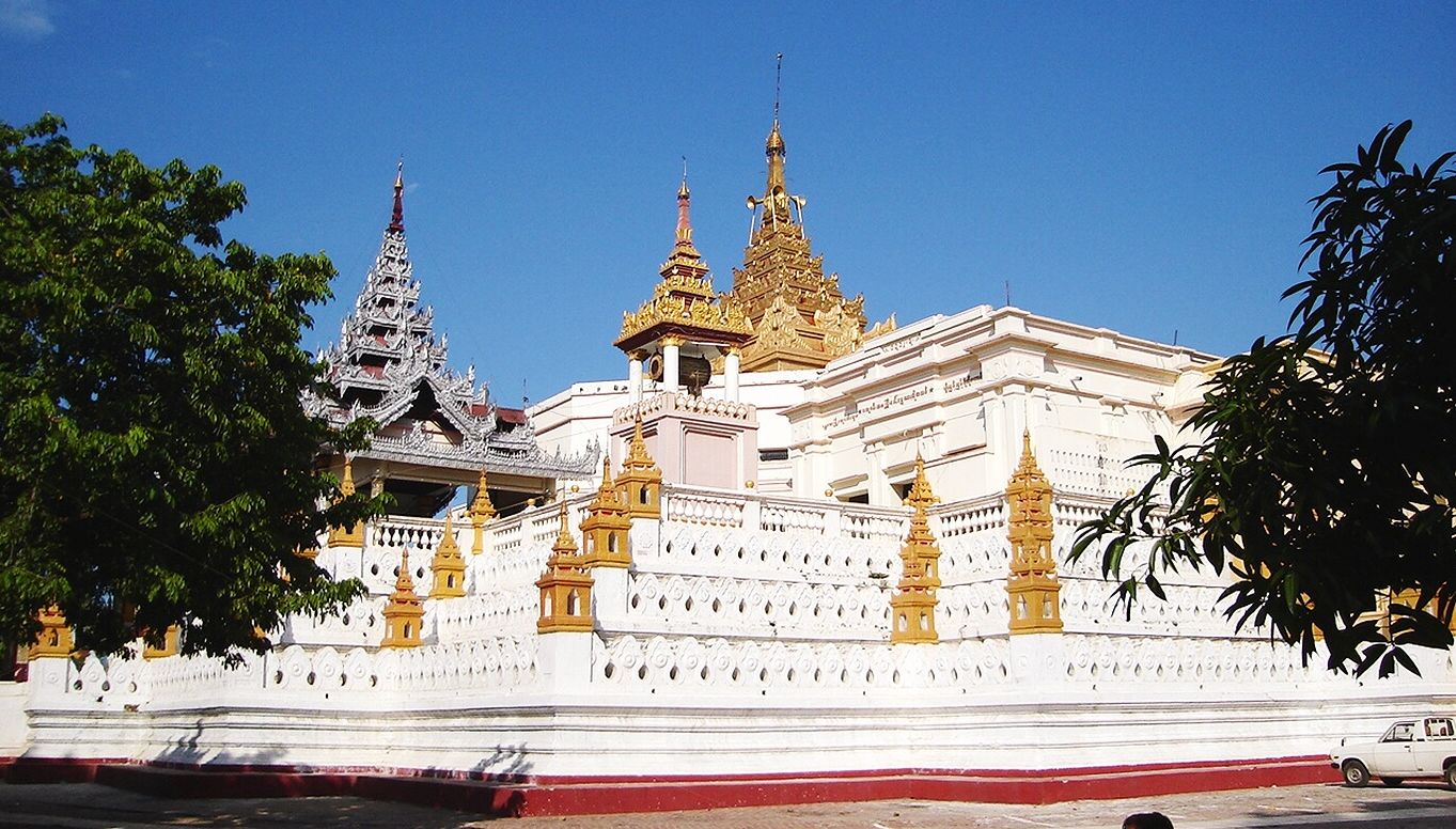 Setkyathiha Paya in Mandalay in northern Myanmar / Burma