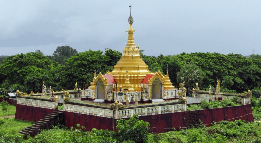Stupa in Bago / Pegu in Myanmar ( Burma )