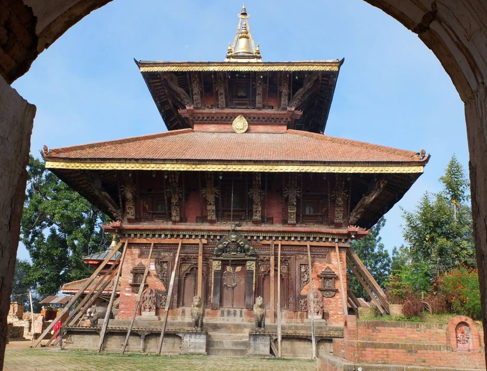 Changunarayan Temple in Kathmandu Valley
