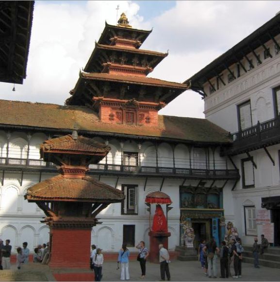 Entrance to the King's Palace in Kathmandu