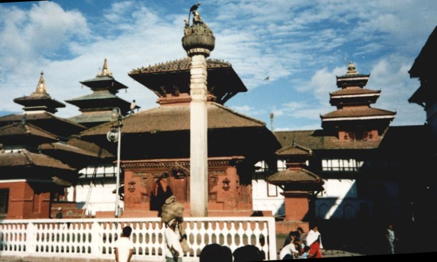 Hanuman Dhoka in Durbar Square in Kathmandu