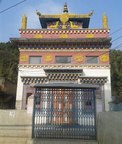 Temple at Jhamchen Lhakhang Monastery  in Kathmandu