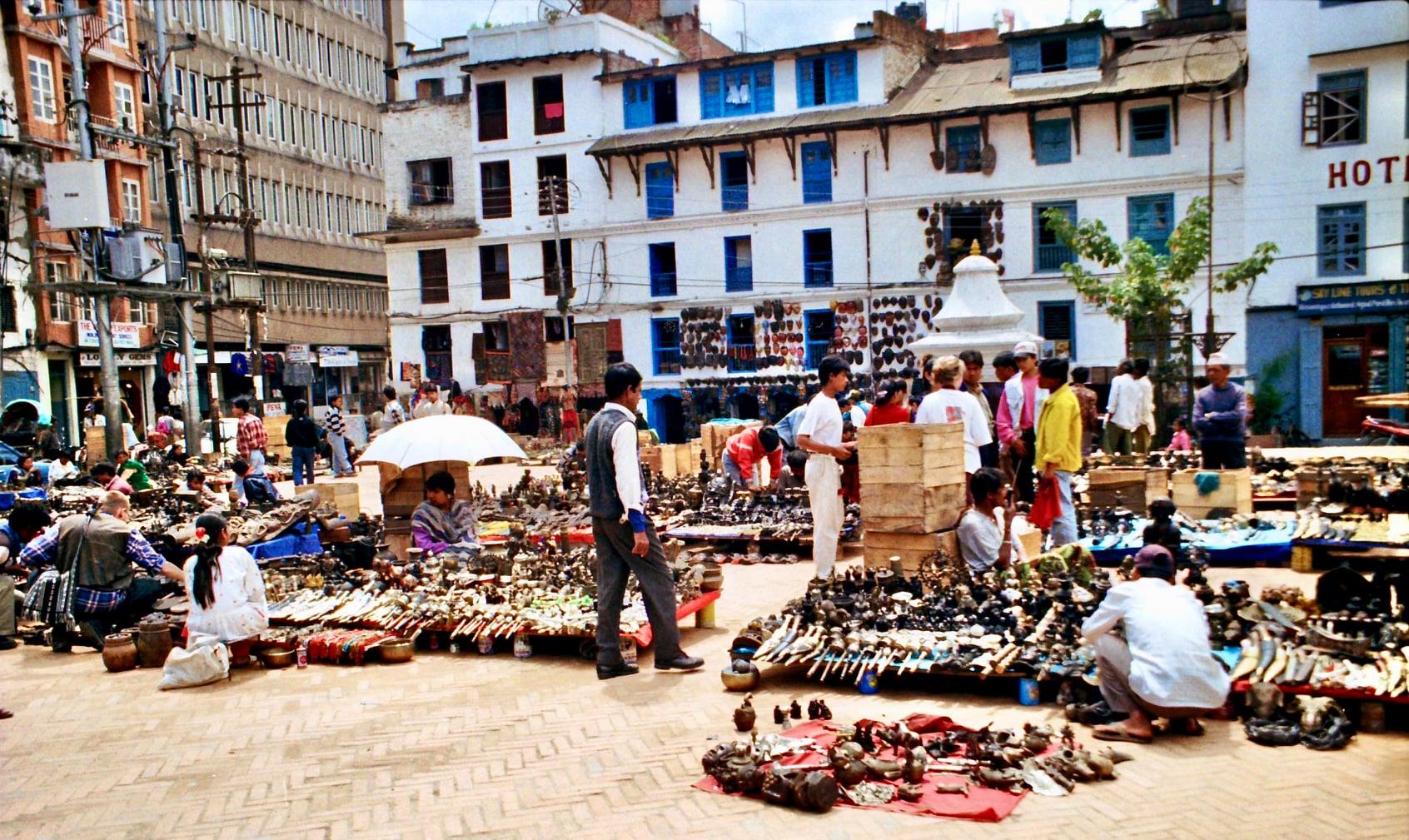 Basantapur Square in Kathmandu