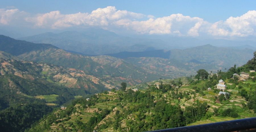 Hillsides above Kathmandu Valley