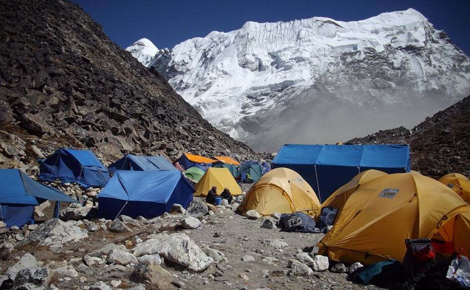 Base Camp for Island Peak ( Imja Tse )