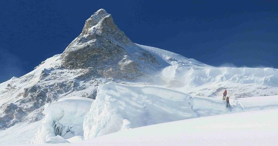 Summit Pinnacle on Mount Manaslu