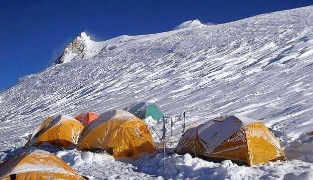 High Camp on Mount Manaslu