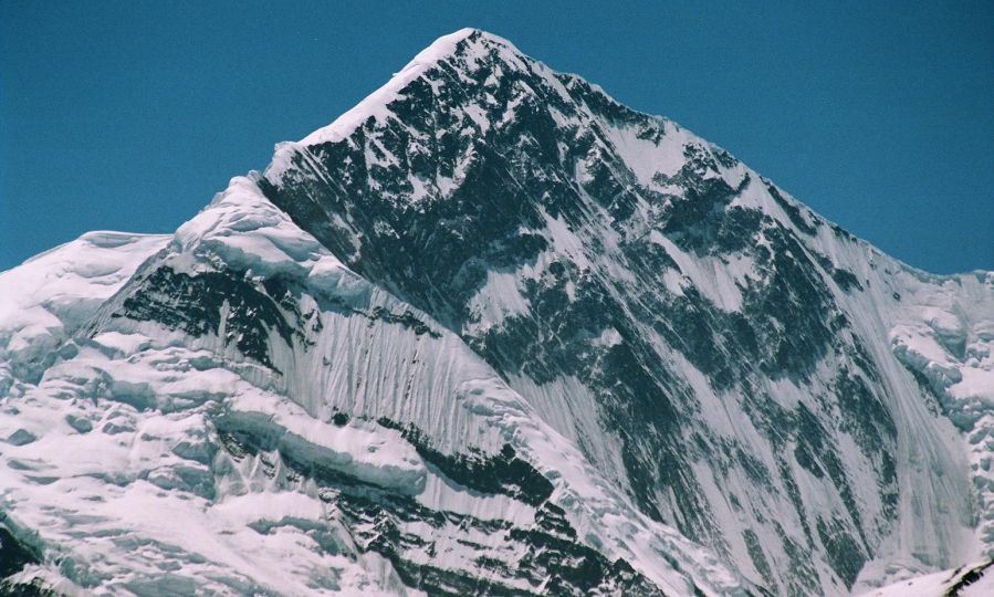 Chulu East Peak in the Annapurna Region of the Nepal Himalaya