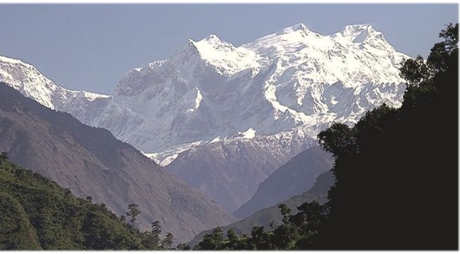 Himal Chuli from Marsayangdi Valley