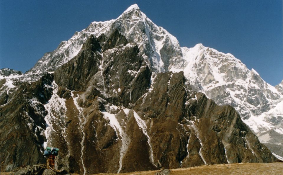 Lobuje East Peak in the Khumbu Region of the Nepal Himalaya