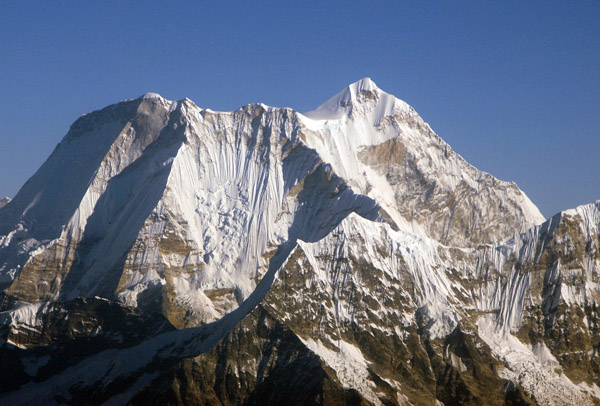 Aerial view of Menlungtse ( 7181m )