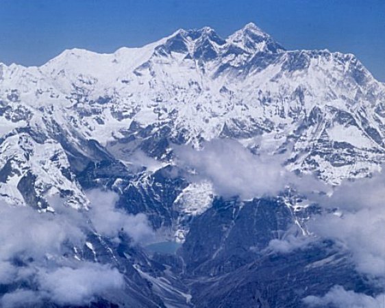 Everest from the air