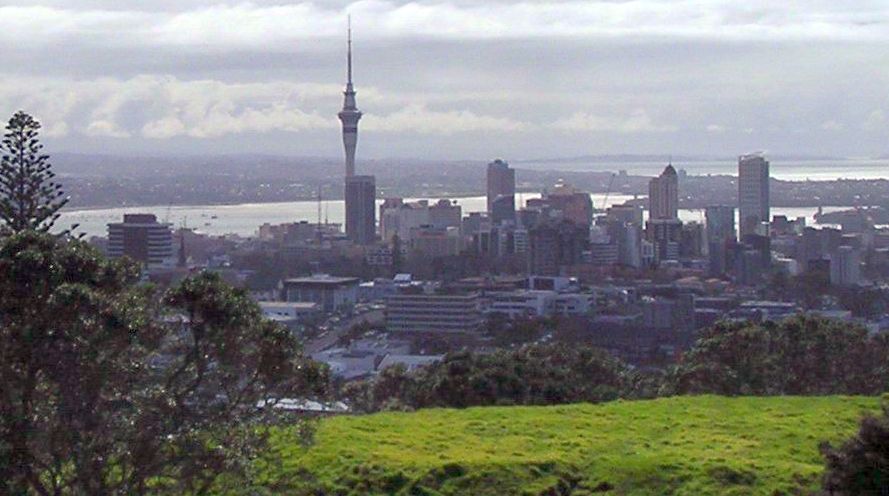 City of Aukland from Mount Eden