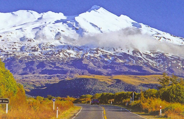 Southern Alps of South Island of New Zealand