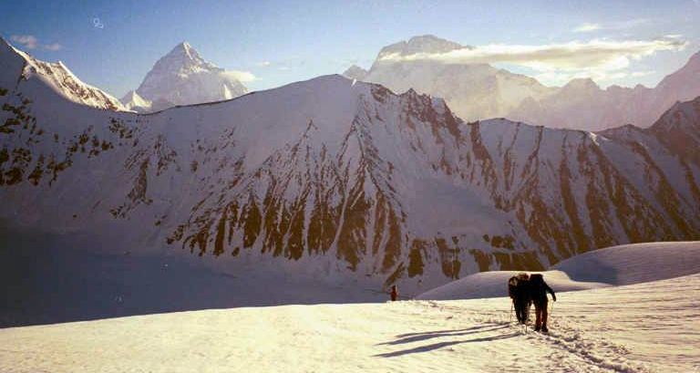 Gondogoro Pass in The Karakoram of Pakistan