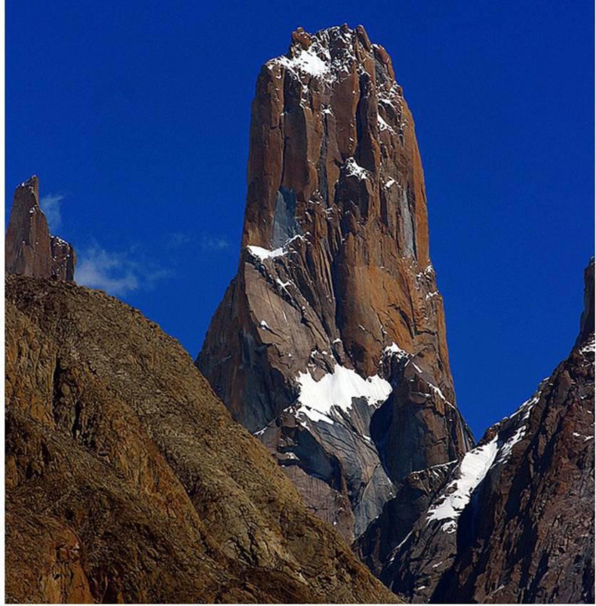 The "Nameless Tower" - Trango Towers in the Baltora Region of the Pakistan Karakorum