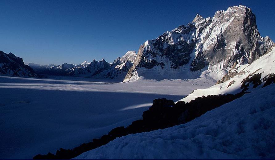 Snow Lake in the Pakistan Karakoram